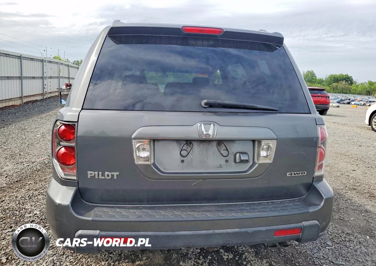 2007 Honda Pilot Exl VIN:2HKYF18747H528548 - 6