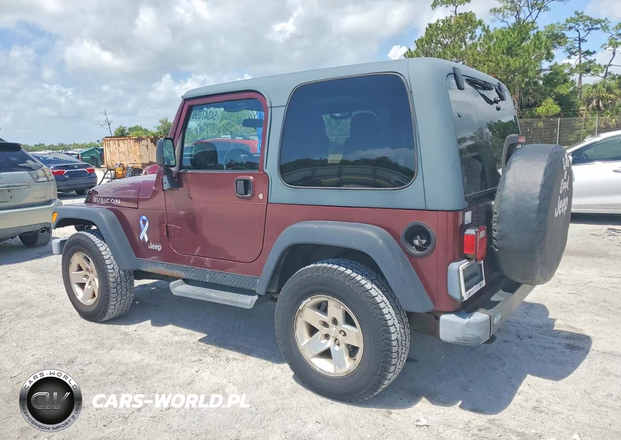2003 Jeep Wrangler - Tj Rubicon VIN:1J4FA69S53P333668 - 2