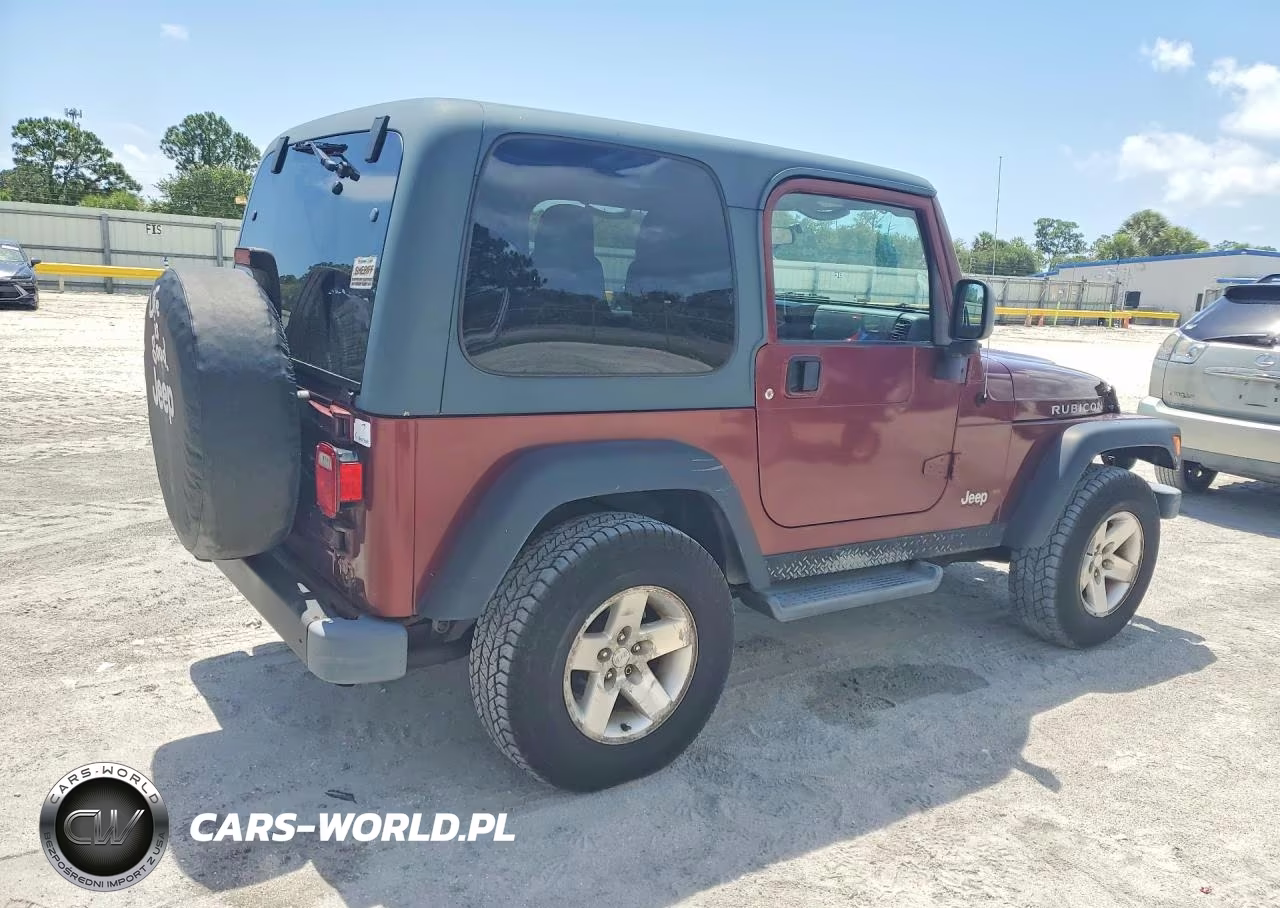 2003 Jeep Wrangler - Tj Rubicon VIN:1J4FA69S53P333668 - 3