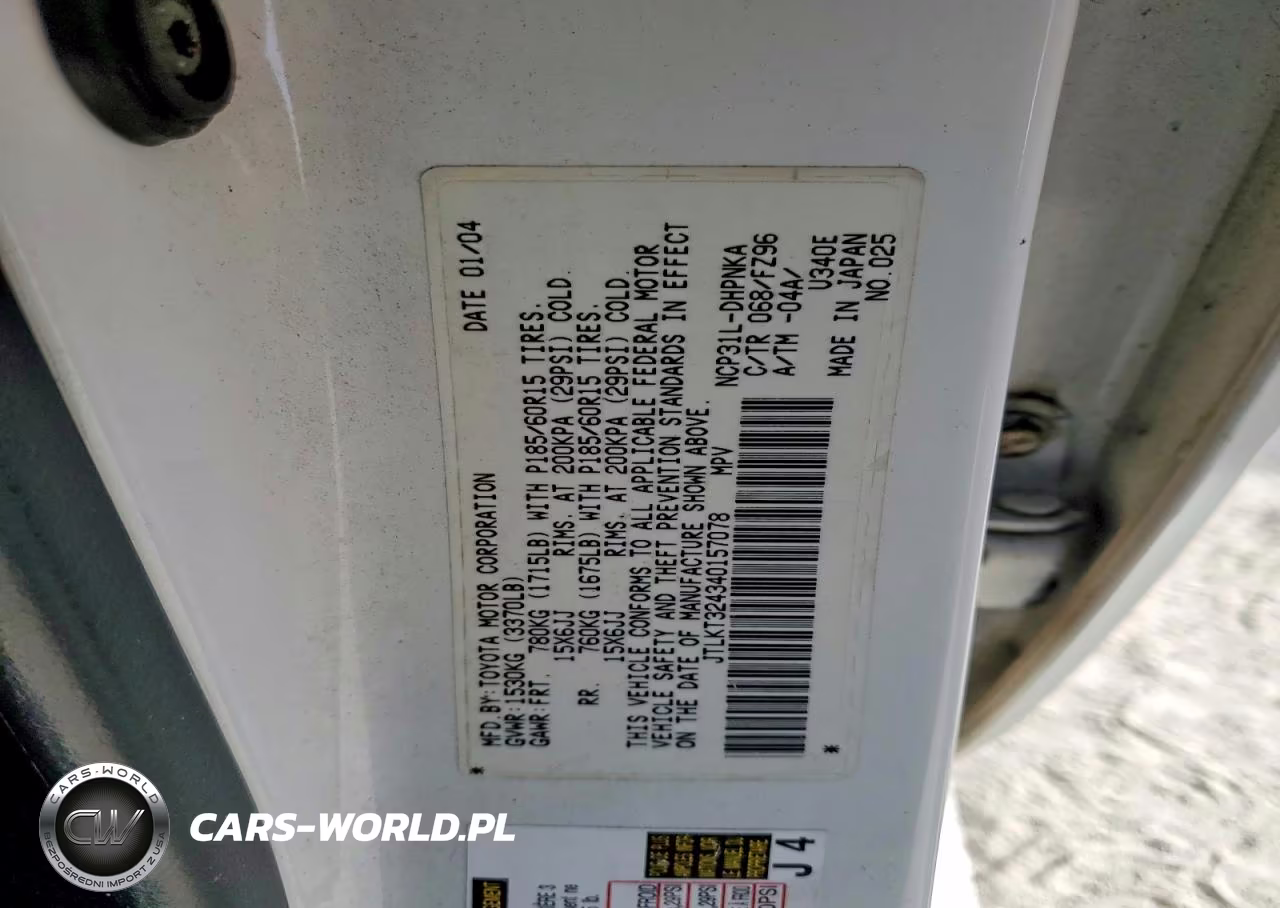 2004 Toyota Scion Xb VIN:JTLKT324340157078 - 13