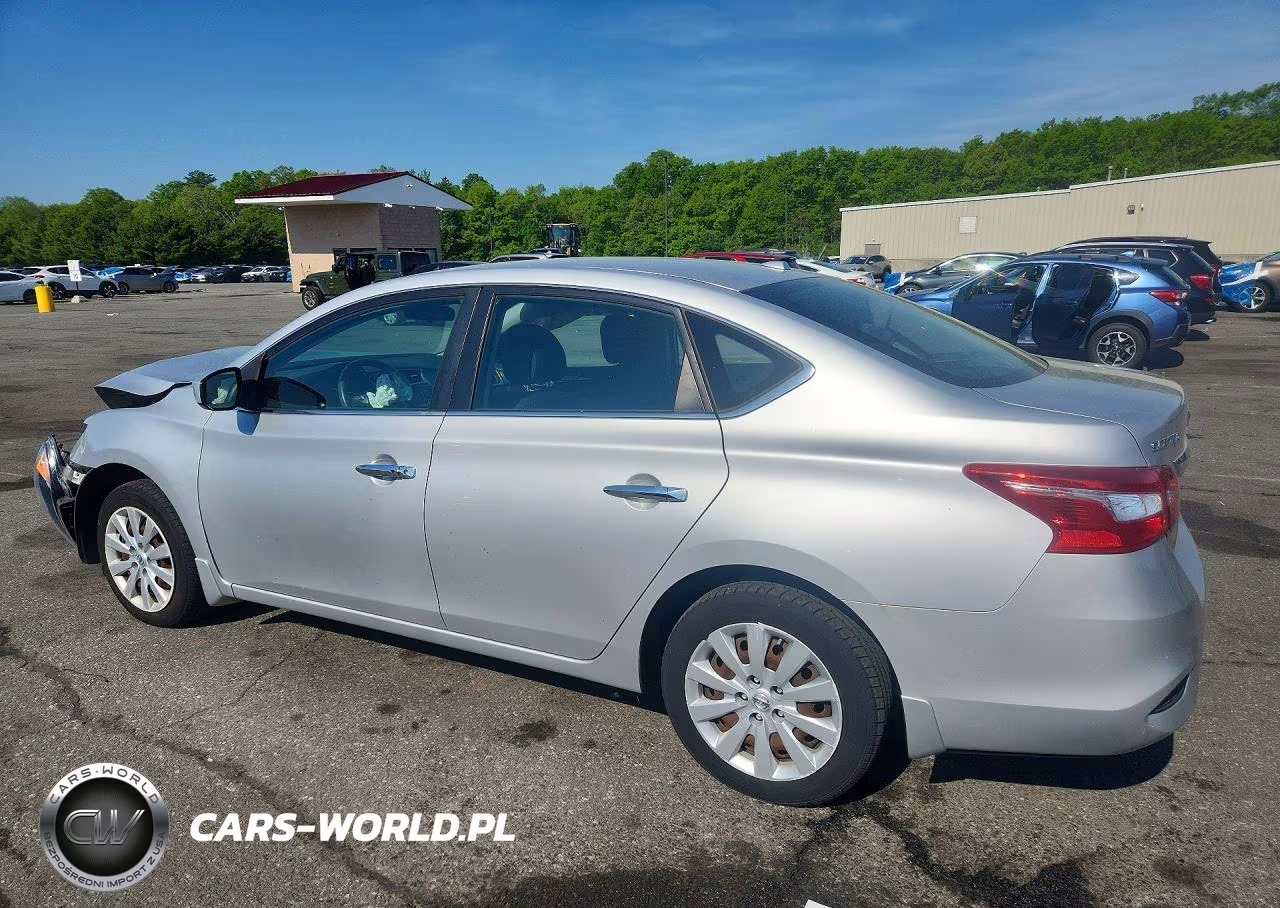 2016 Nissan Sentra Sv VIN:3N1AB7AP8GL661536 - 2