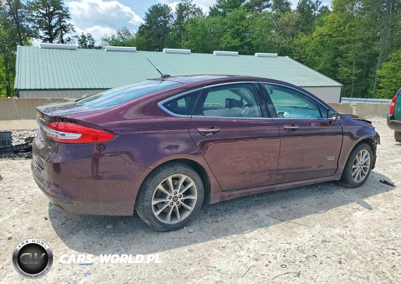2017 Ford Fusion Se Phev VIN:3FA6P0PU3HR371508 - 3