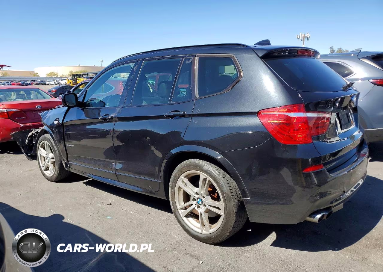 2014 BMW X3 xDrive35I VIN:5UXWX7C58E0E80190 - 2