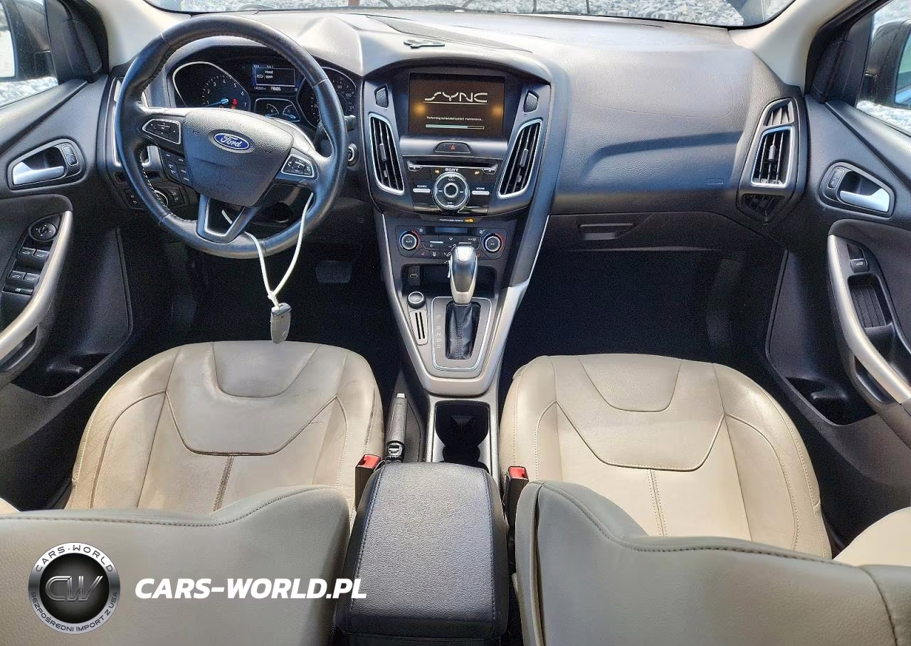 2015 Ford Focus Titanium VIN:1FADP3J23FL277706 - 8