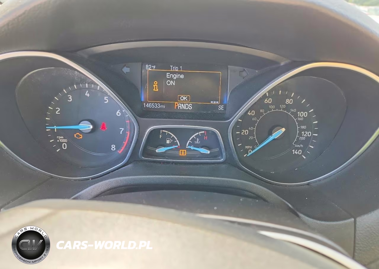2015 Ford Focus Titanium VIN:1FADP3J23FL277706 - 9