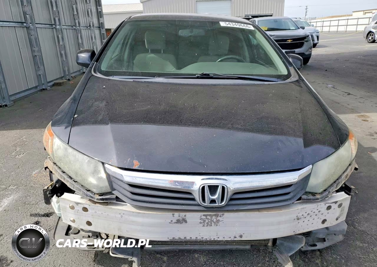 2012 Honda Civic Lx VIN:19XFB2F56CE103647 - 5