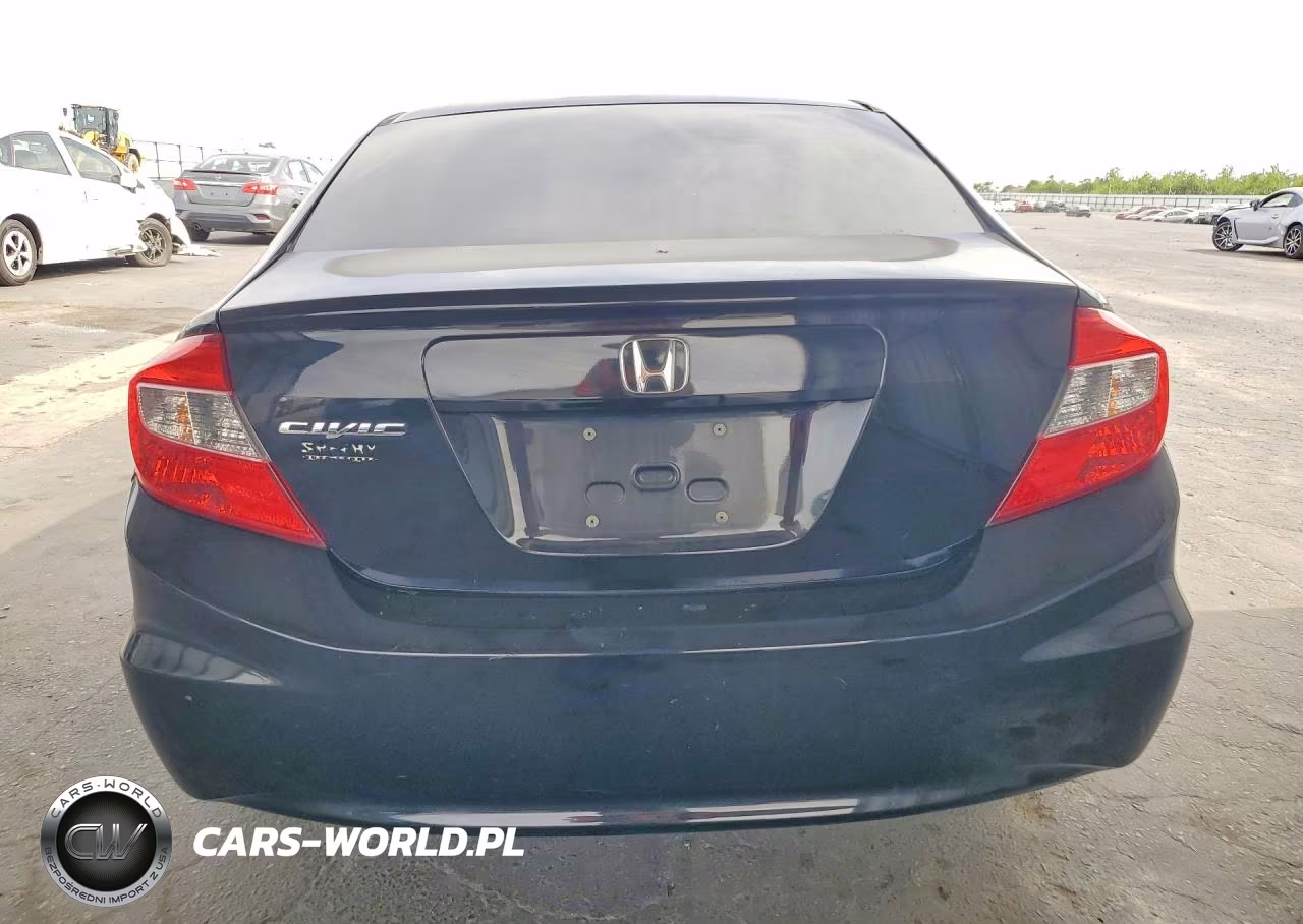 2012 Honda Civic Lx VIN:19XFB2F56CE103647 - 6