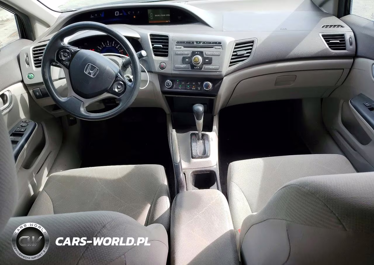 2012 Honda Civic Lx VIN:19XFB2F56CE103647 - 8