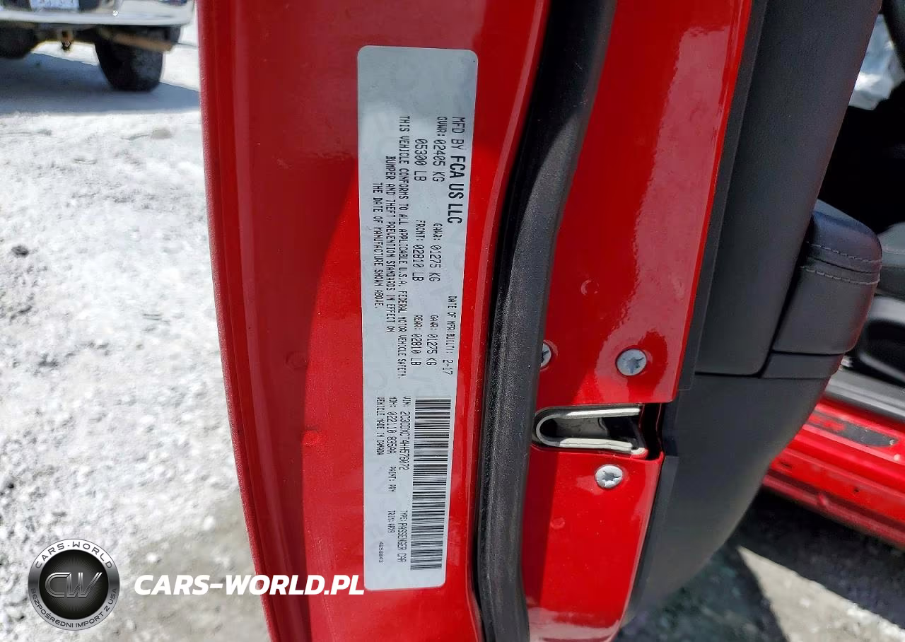 2017 Dodge Charger R VIN:2C3CDXCT4HH576072 - 13