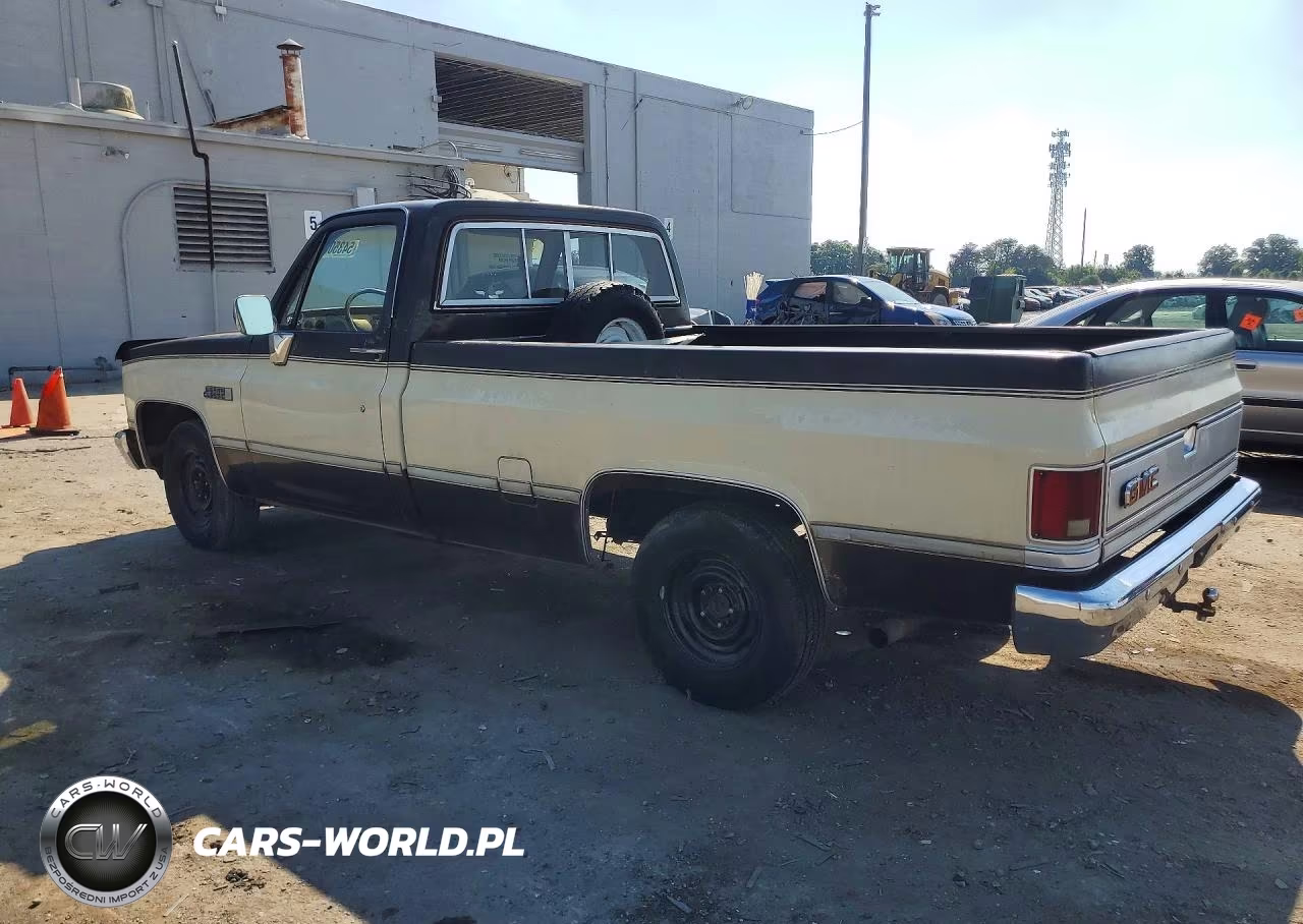 1986 GMC Sierra C1500 VIN:1GTDC14H6GF700966 - 2