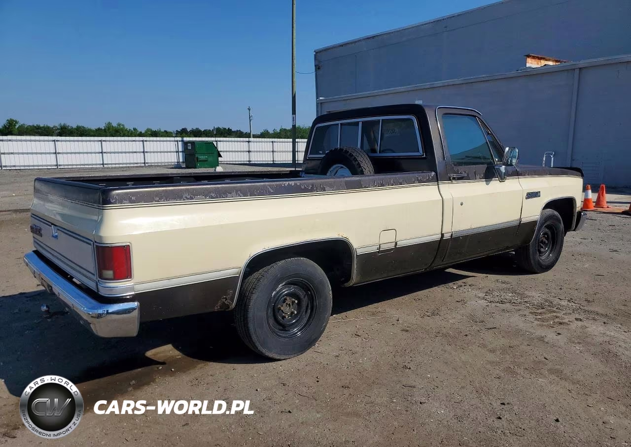 1986 GMC Sierra C1500 VIN:1GTDC14H6GF700966 - 3