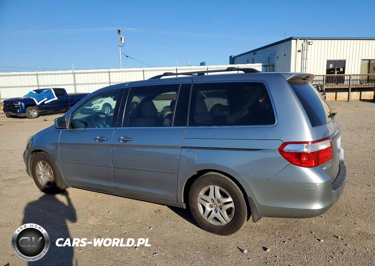 2006 Honda Odyssey Exl VIN:5FNRL38786B016295 - 2