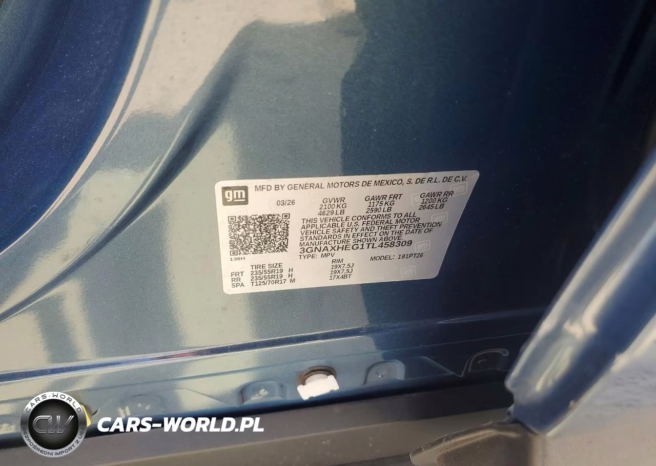 2026 Chevrolet Equinox Lt VIN:3GNAXHEG1TL458309 - 13