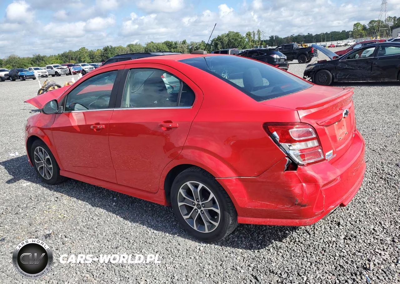 2018 Chevrolet Sonic Lt VIN:1G1JD5SH9J4101873 - 2