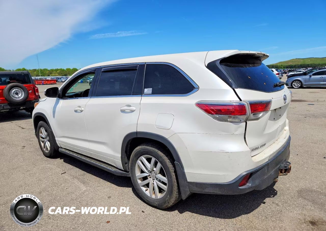 2014 Toyota Highlander Le VIN:5TDBKRFH9ES016318 - 2