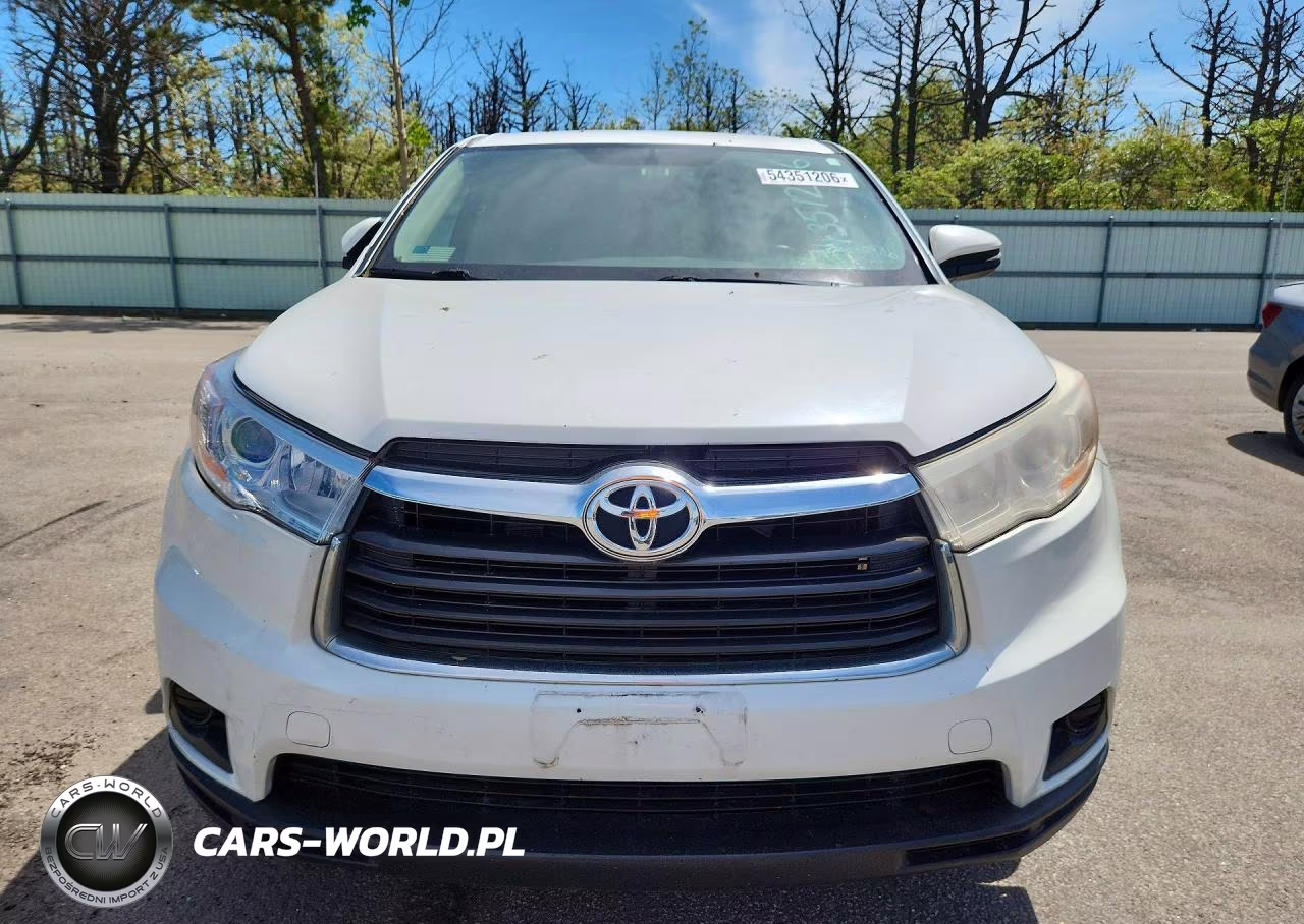 2014 Toyota Highlander Le VIN:5TDBKRFH9ES016318 - 5