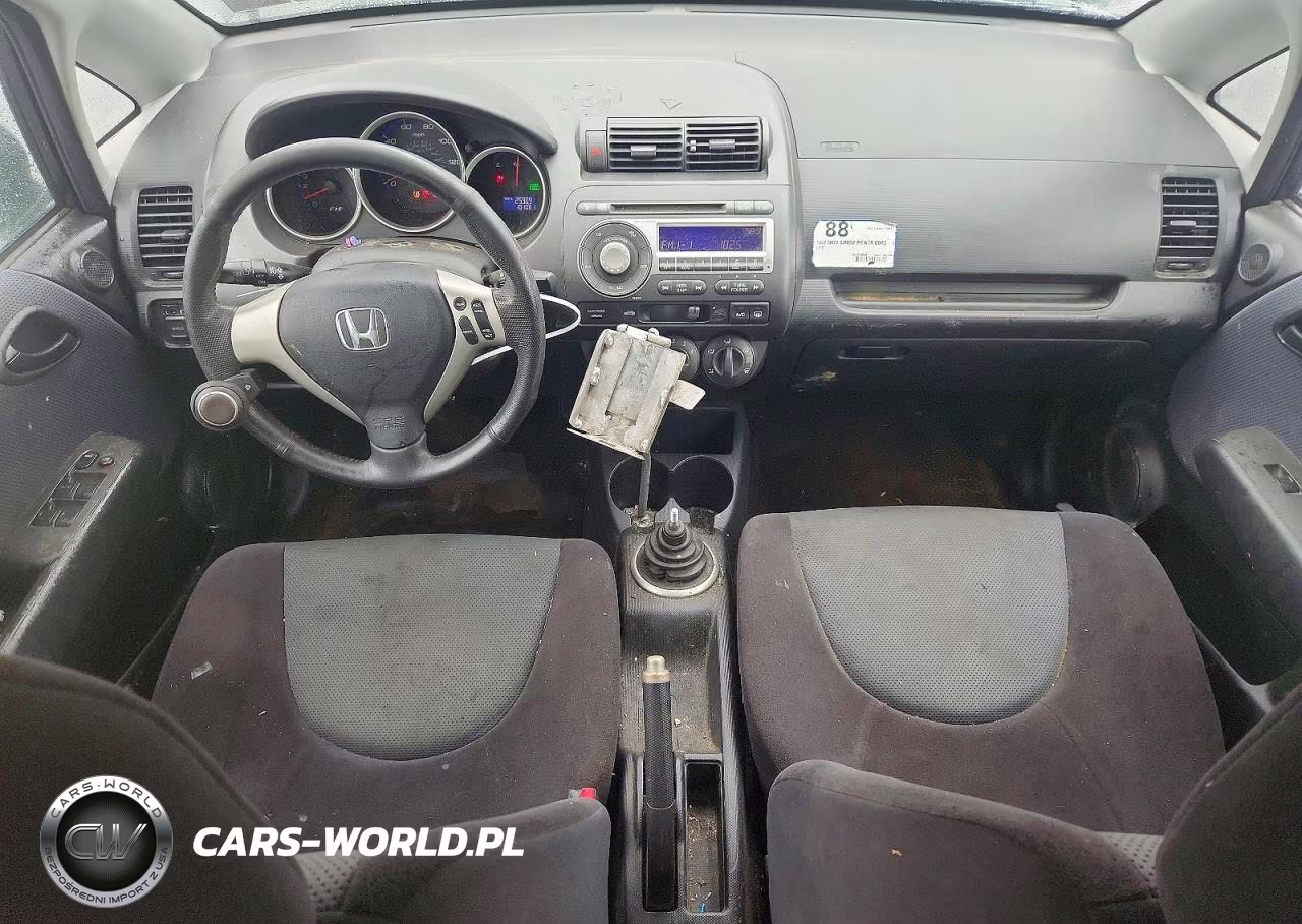 2008 Honda Fit Sport VIN:JHMGD37648S054947 - 8