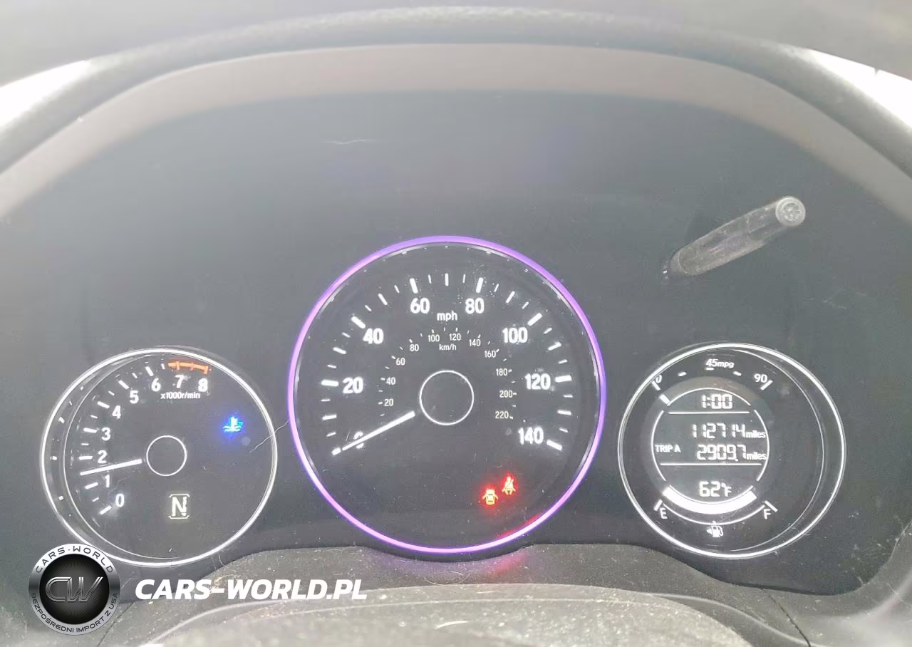 2016 Honda Hr-V Lx VIN:3CZRU6H30GM705699 - 9