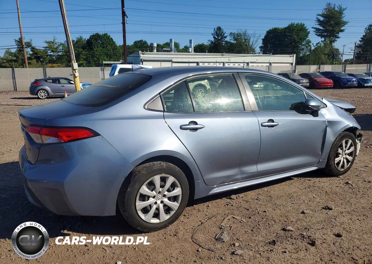 2022 Toyota Corolla Le VIN:JTDEPMAE3NJ229924 - 3