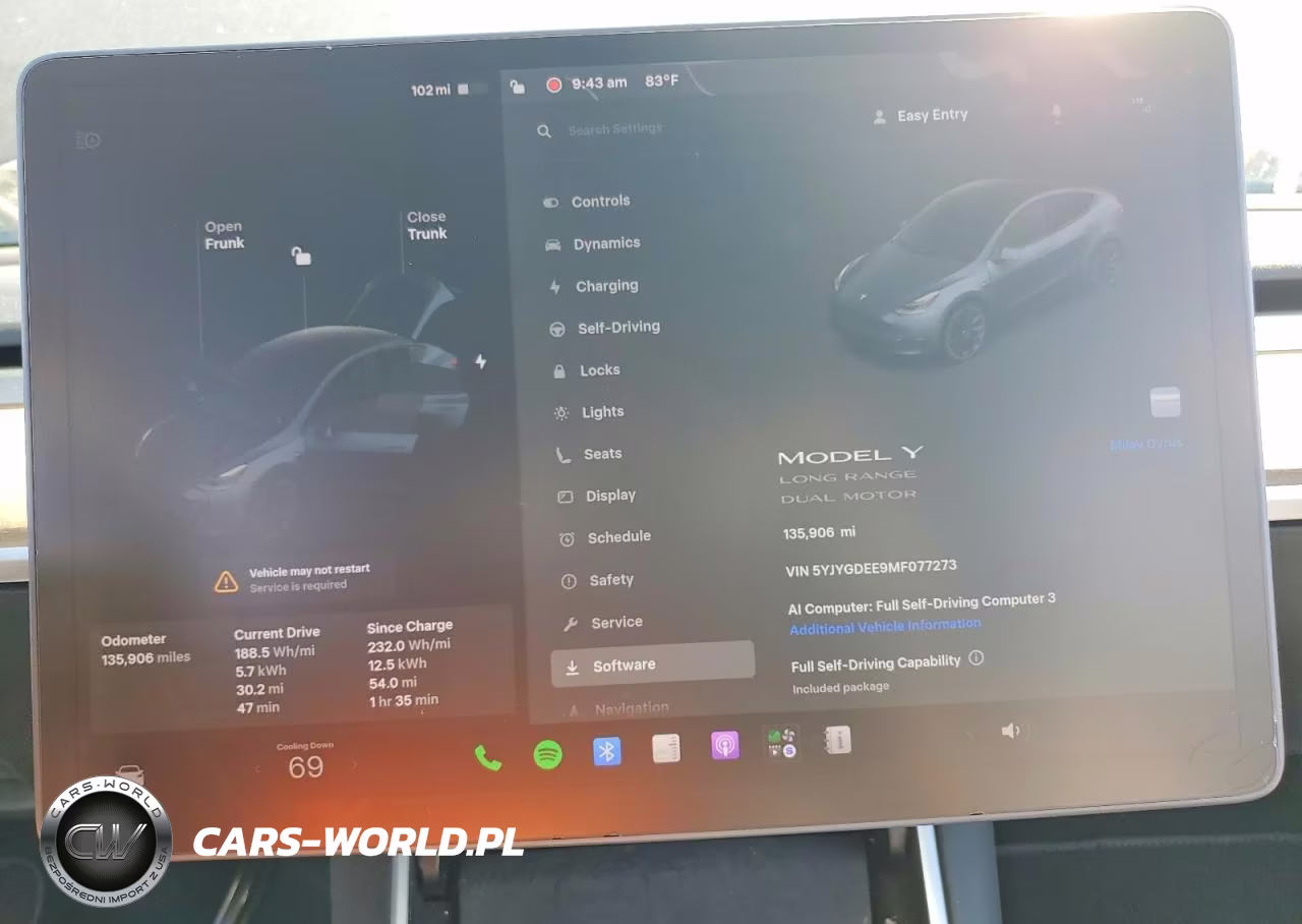 2021 Tesla Model Y VIN:5YJYGDEE9MF077273 - 13