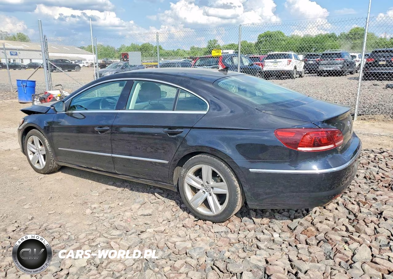 2014 Volkswagen Cc Sport VIN:WVWBN7AN3EE537596 - 2