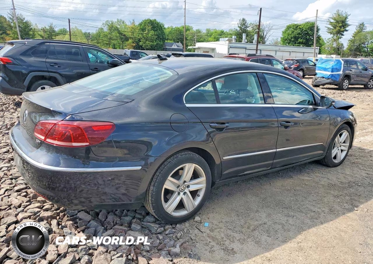 2014 Volkswagen Cc Sport VIN:WVWBN7AN3EE537596 - 3