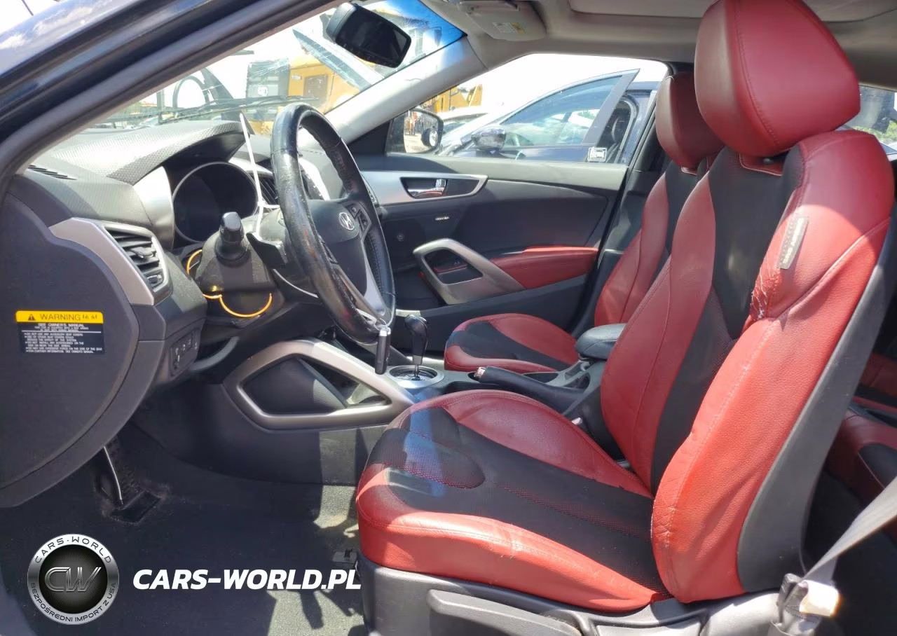 2012 Hyundai Veloster Base VIN:KMHTC6AD5CU048160 - 7