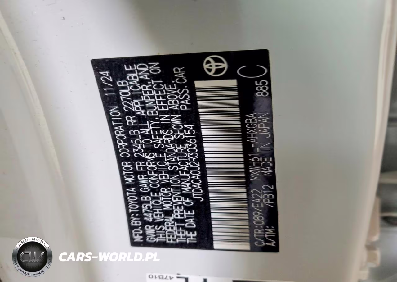 2024 Toyota Prius Prime Xse VIN:JTDACACU2R3036154 - 12
