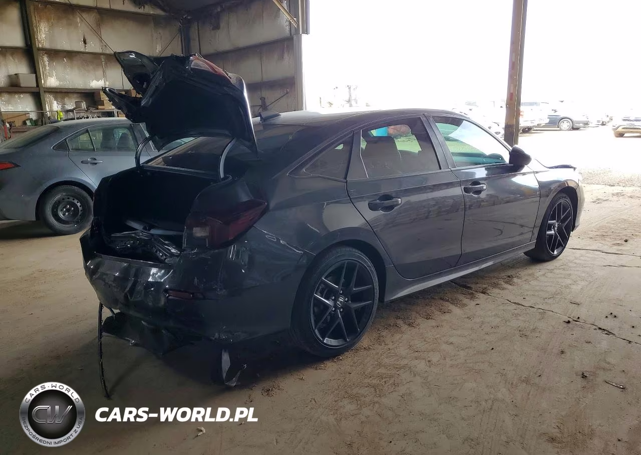 2025 Honda Civic Sport VIN:2HGFE4F85SH316493 - 3