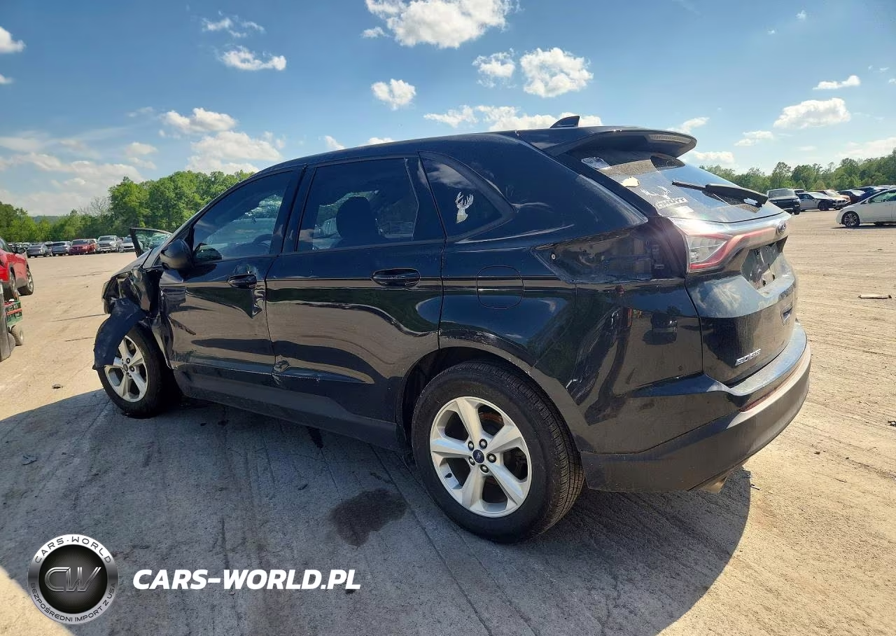 2015 Ford Edge Se VIN:2FMTK4G81FBB59932 - 2
