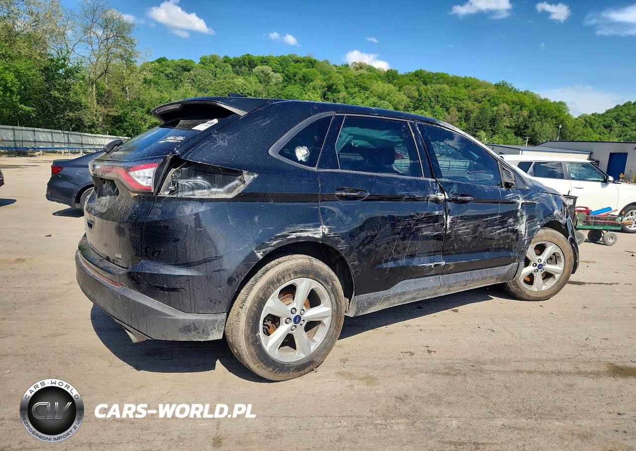 2015 Ford Edge Se VIN:2FMTK4G81FBB59932 - 3