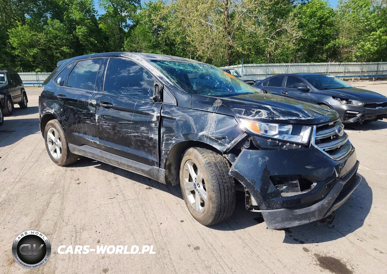 2015 Ford Edge Se VIN:2FMTK4G81FBB59932 - 4
