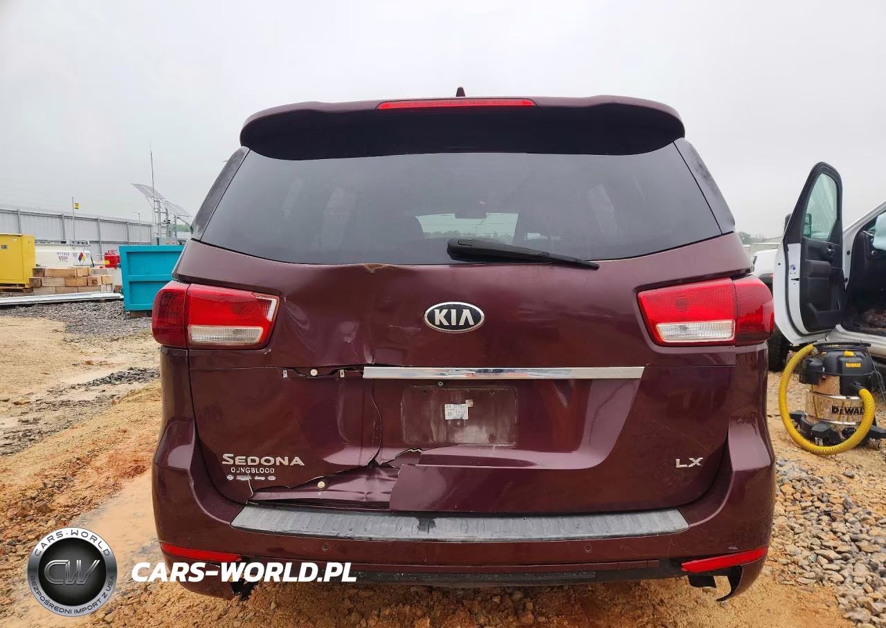 2016 Kia Sedona Lx VIN:KNDMB5C11G6092188 - 6