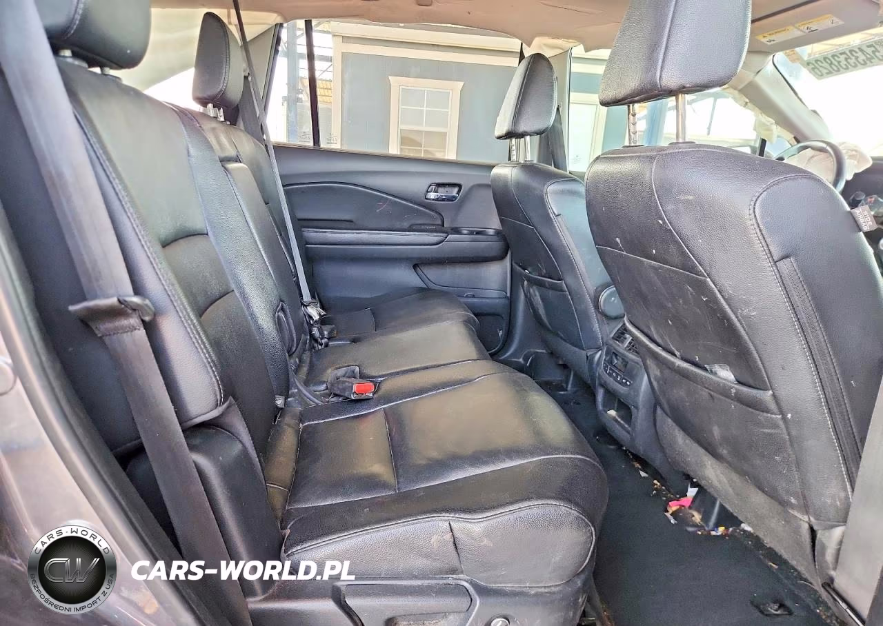 2017 Honda Pilot Exl VIN:5FNYF5H51HB031026 - 11