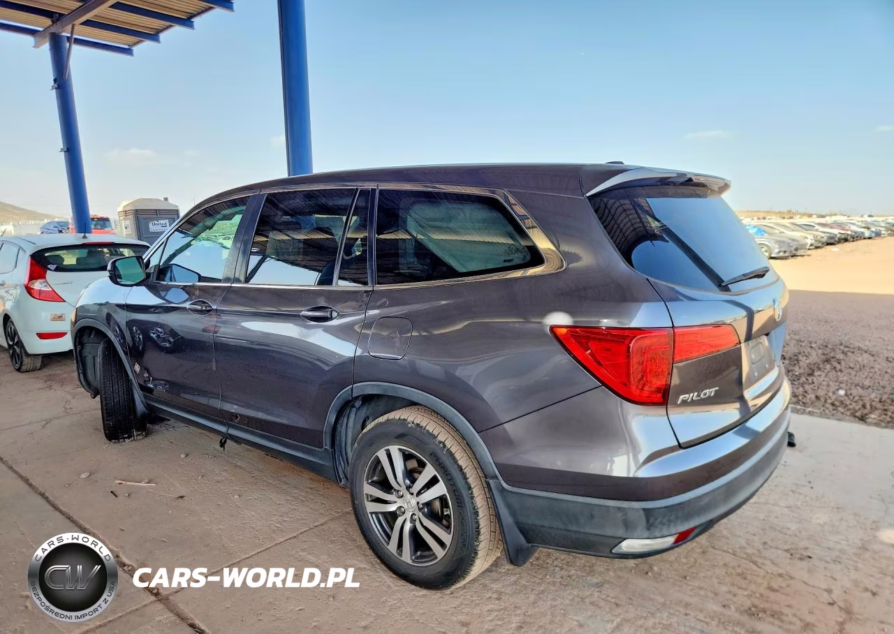 2017 Honda Pilot Exl VIN:5FNYF5H51HB031026 - 2