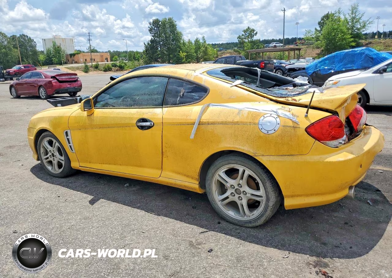 2005 Hyundai Tiburon Gt VIN:KMHHN65F75U175216 - 2