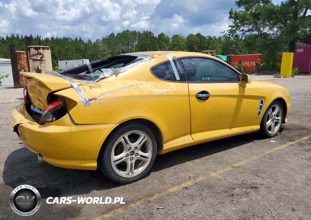 2005 Hyundai Tiburon Gt VIN:KMHHN65F75U175216 - 3