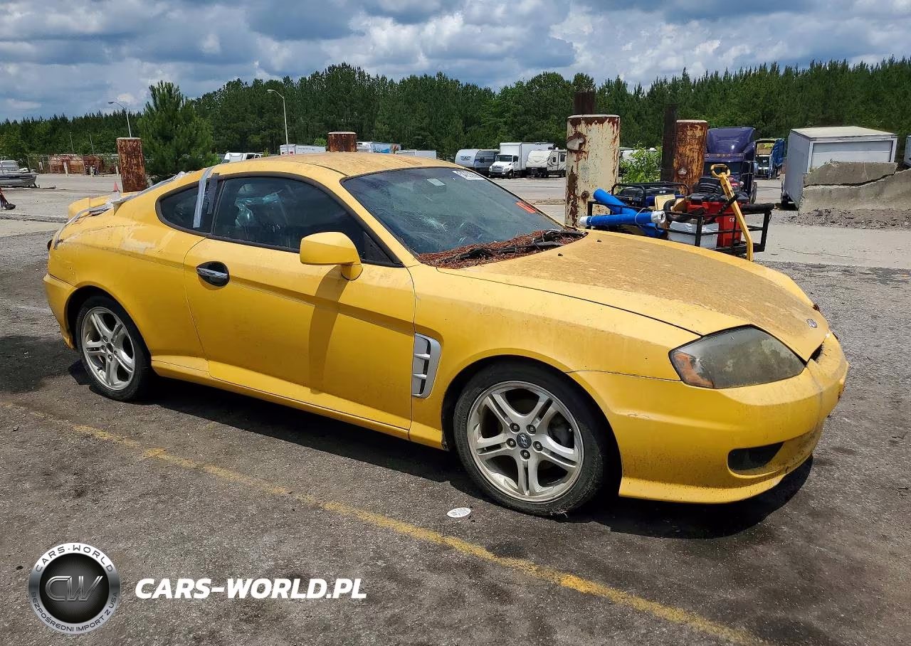 2005 Hyundai Tiburon Gt VIN:KMHHN65F75U175216 - 4