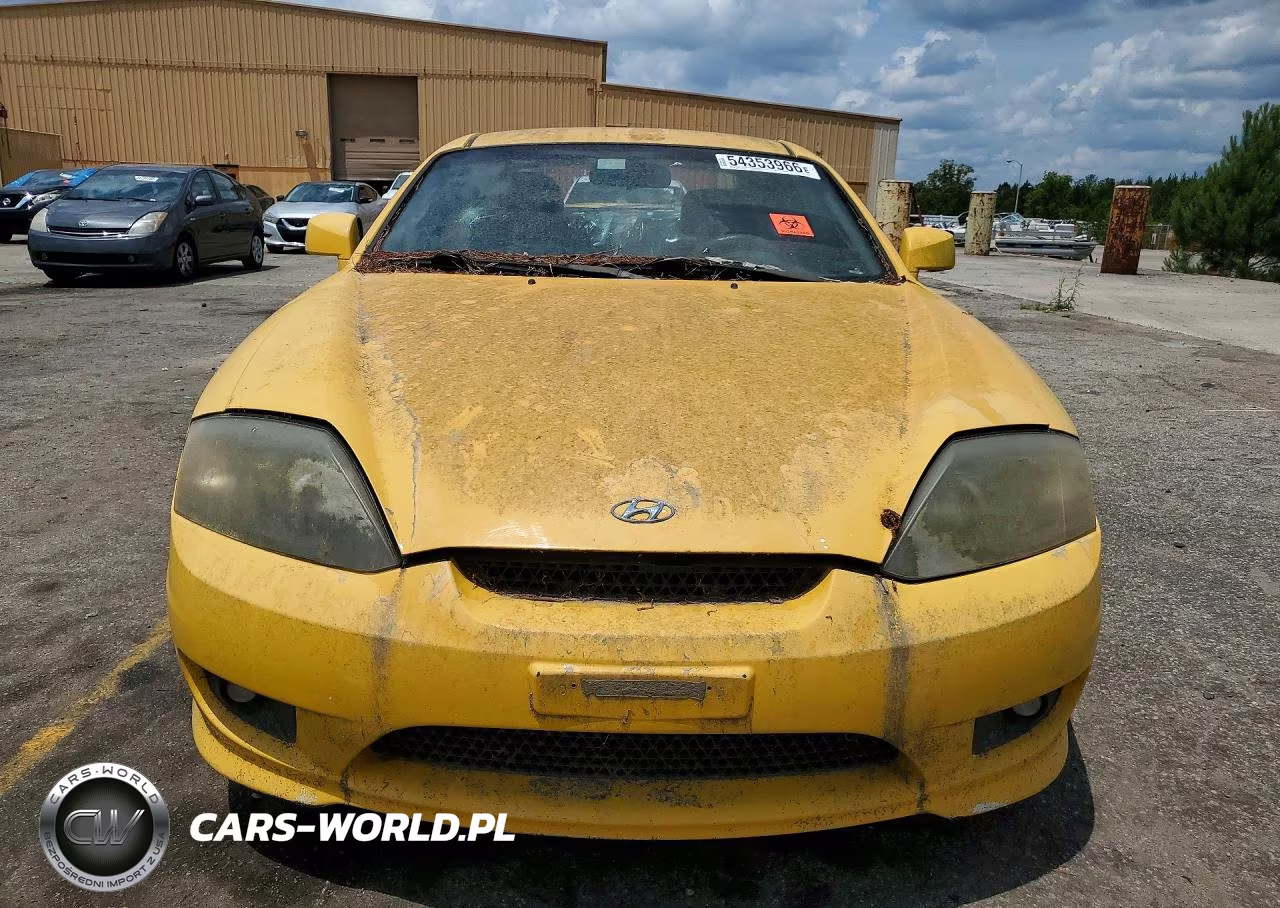 2005 Hyundai Tiburon Gt VIN:KMHHN65F75U175216 - 5