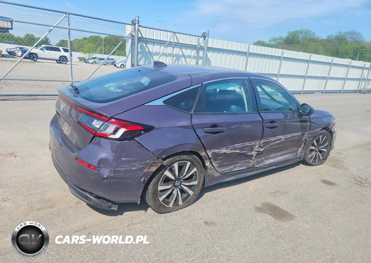 2022 Honda Civic Exl VIN:19XFL1H78NE016583 - 3