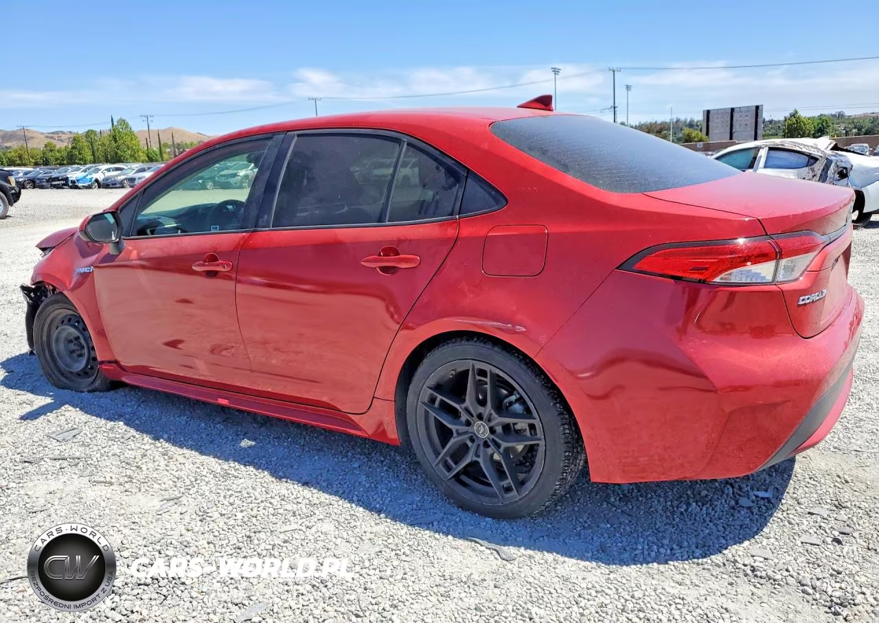 2021 Toyota Corolla Le VIN:JTDEAMDE0MJ030874 - 2