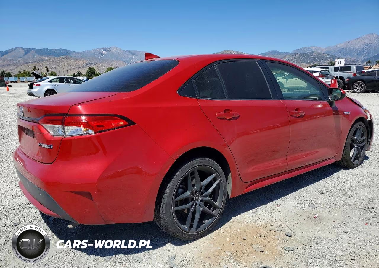 2021 Toyota Corolla Le VIN:JTDEAMDE0MJ030874 - 3