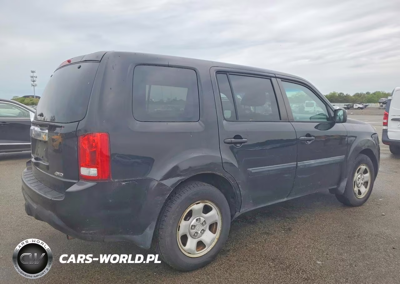 2012 Hond Pilot VIN:5FNYF4H25CB002427 - 3