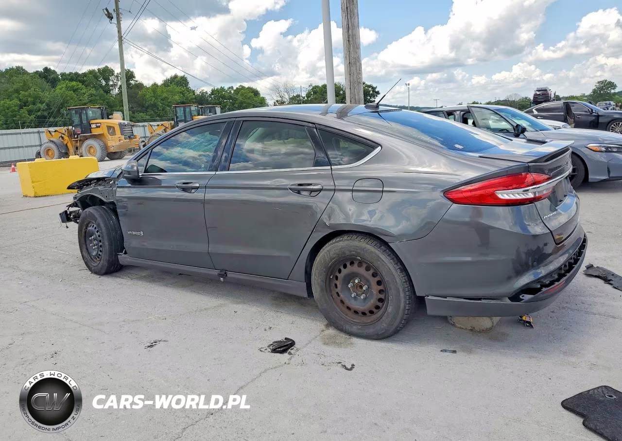 2018 Ford Fusion Se Hybrid VIN:3FA6P0LU5JR231536 - 2