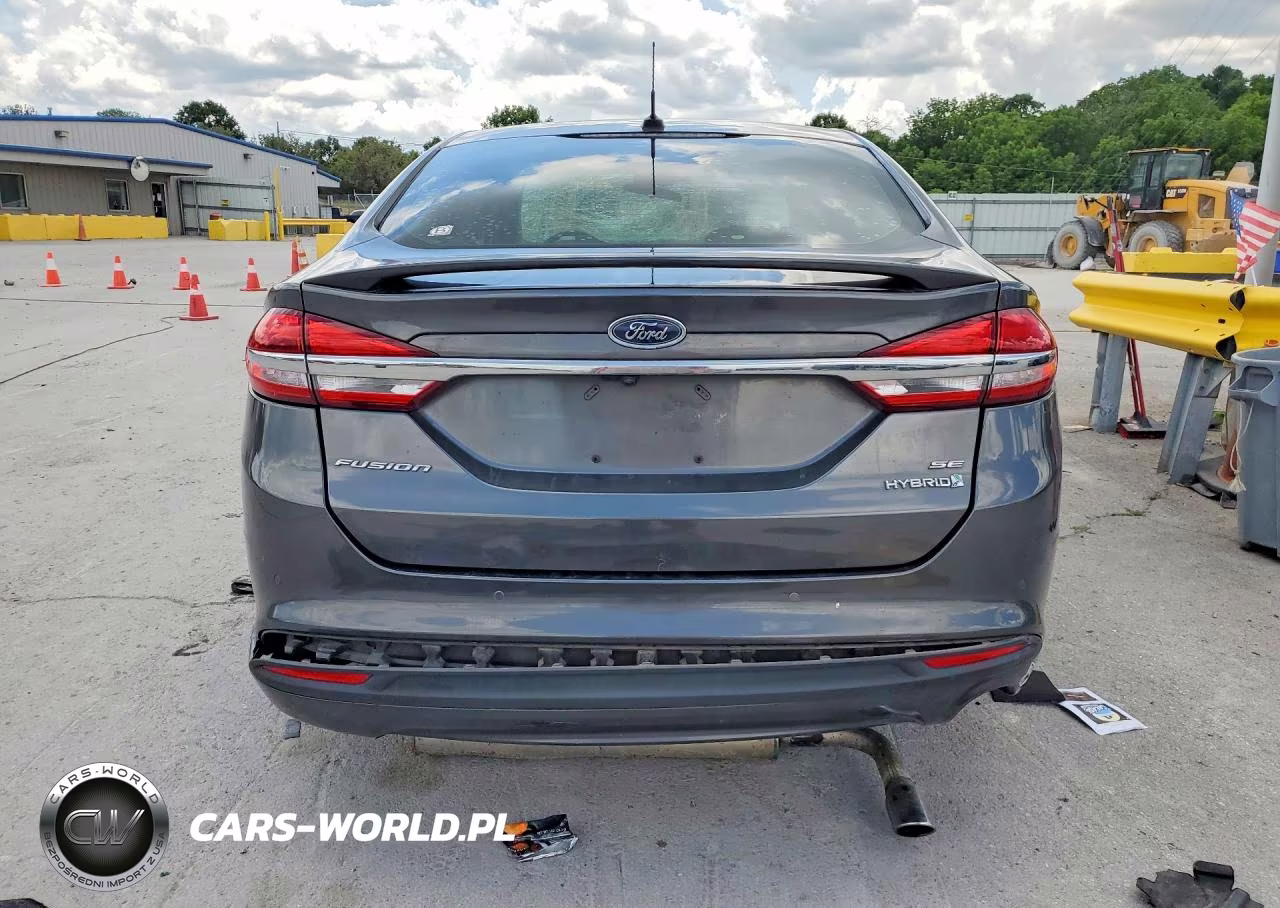 2018 Ford Fusion Se Hybrid VIN:3FA6P0LU5JR231536 - 6