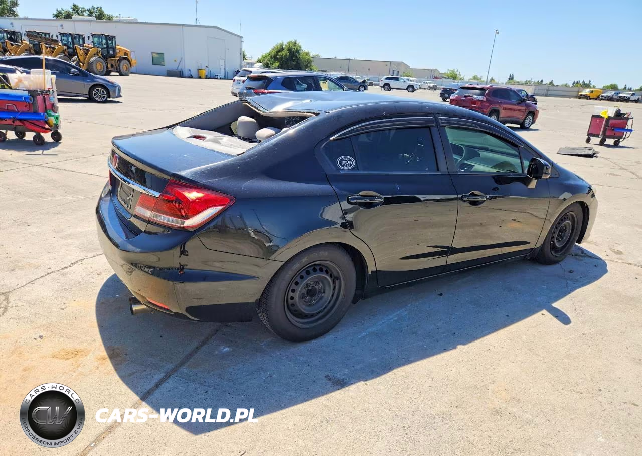 2013 Honda Civic Lx VIN:19XFB2F55DE278683 - 3
