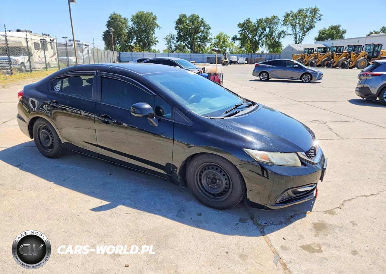 2013 Honda Civic Lx VIN:19XFB2F55DE278683 - 4