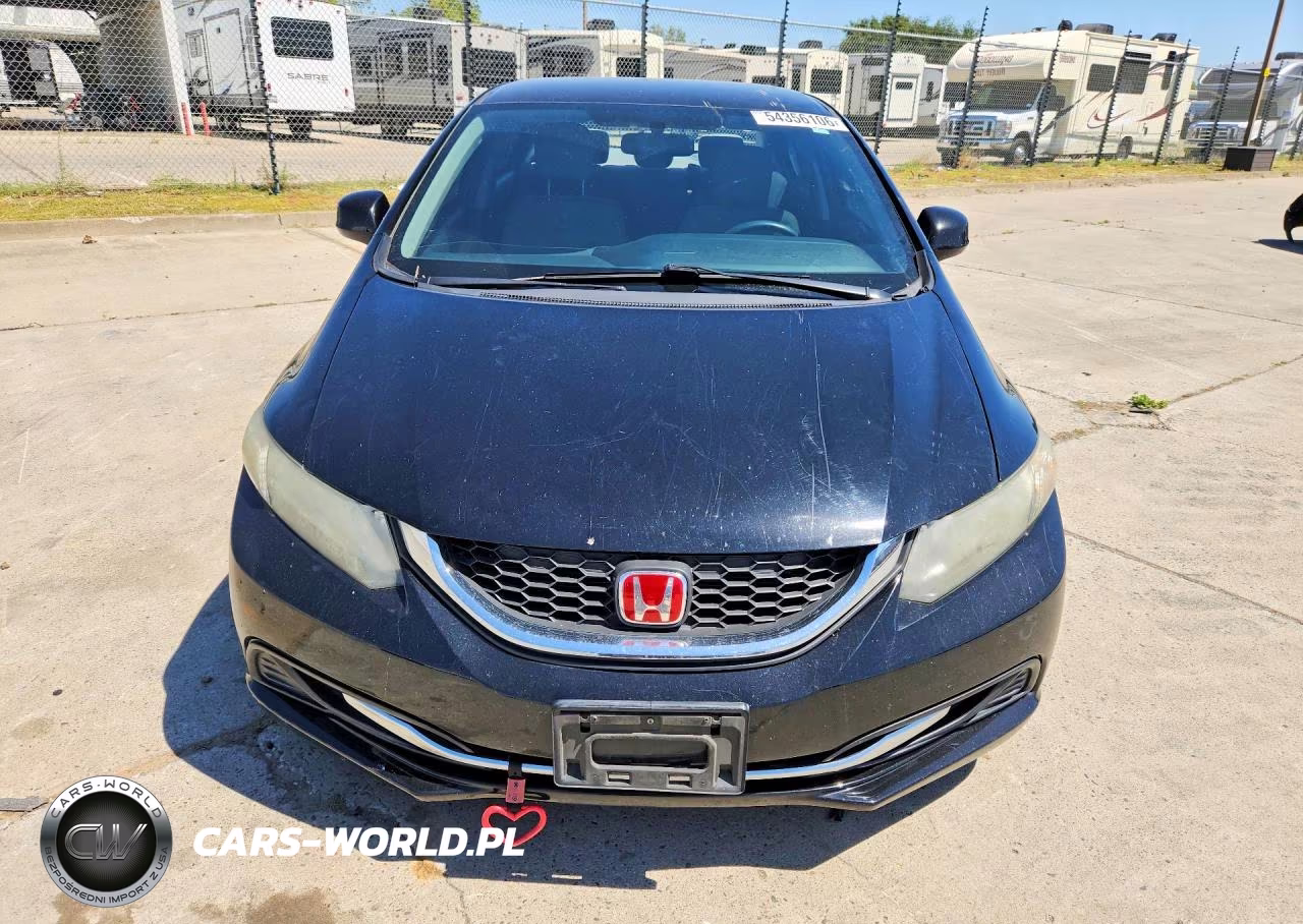 2013 Honda Civic Lx VIN:19XFB2F55DE278683 - 5