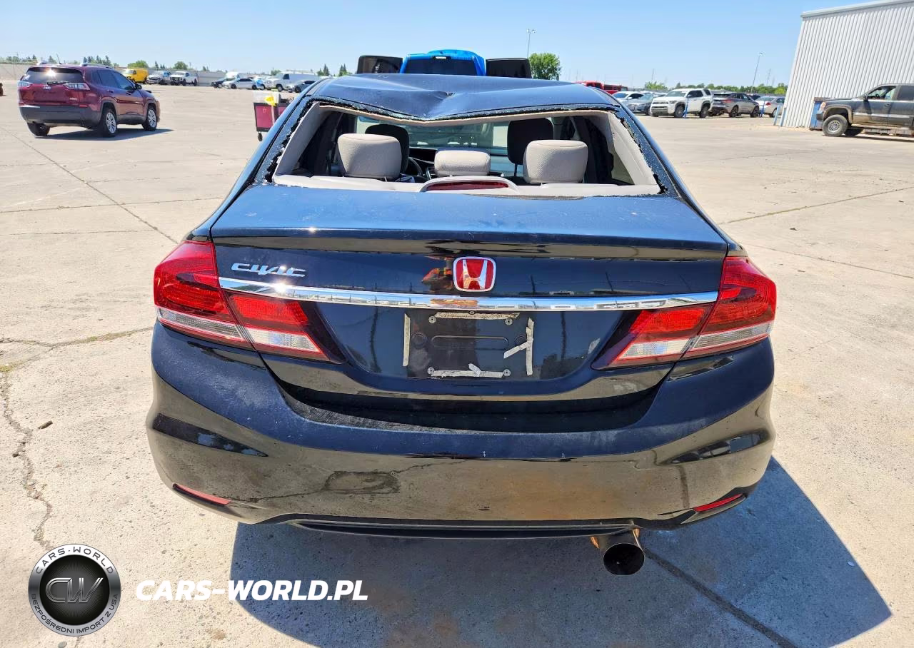 2013 Honda Civic Lx VIN:19XFB2F55DE278683 - 6