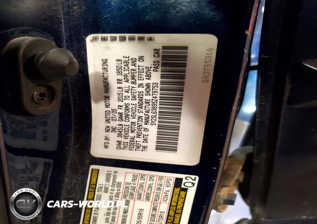 2005 Pontiac Vibe VIN:5Y2SL63895Z479753 - 13